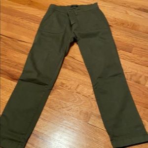 Jcrew olive pants